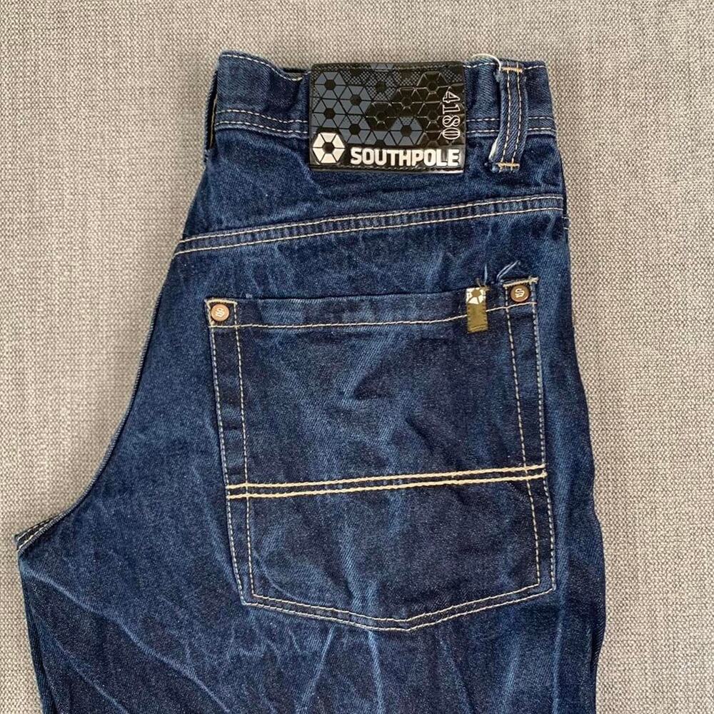Y2k South Pole Baggy Denim Jeans